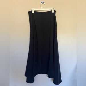 NWT Madewell Black Women's Midi Skirt